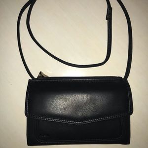 Fossil Trifold Wallet Crossbody Purse